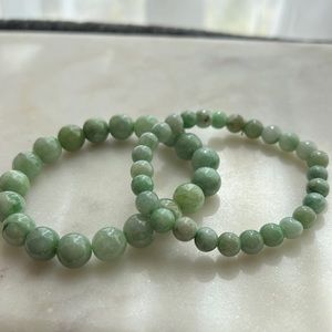 Bundle of 2 Jade Bracelets